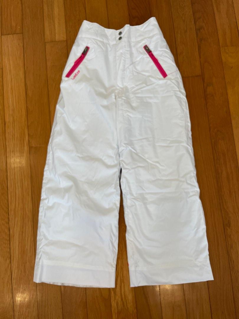 Girls white cheap salopettes