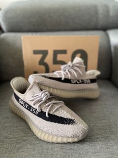 Yeezy 350 Slate Reversed Oreo Men s Fashion Footwear Sneakers