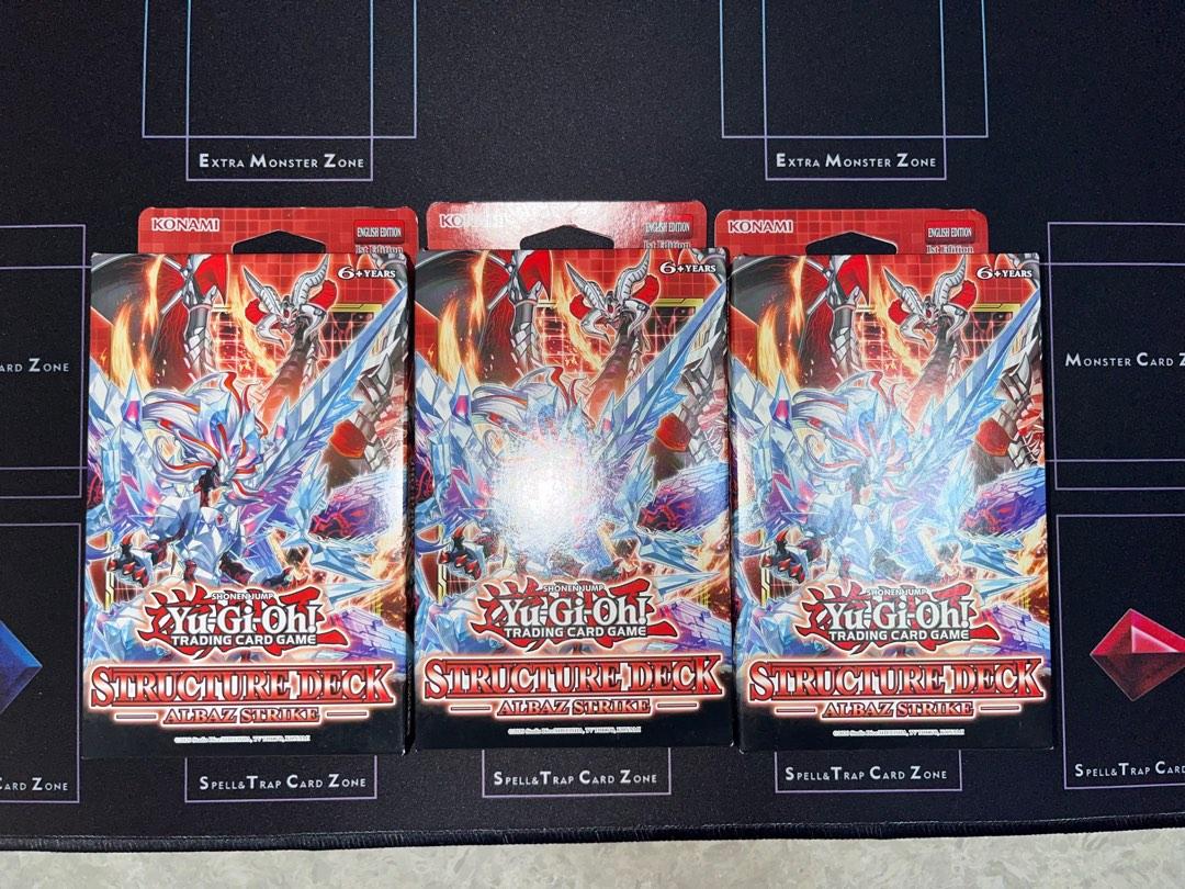 Yugioh TCG Albaz Strike English Structure Deck, Hobbies & Toys, Toys