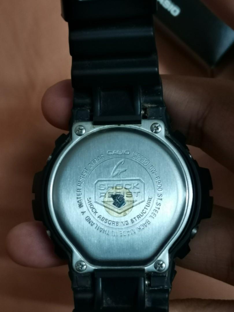 100 Original G Shock DW 6900 1VDR Men s Fashion Watches