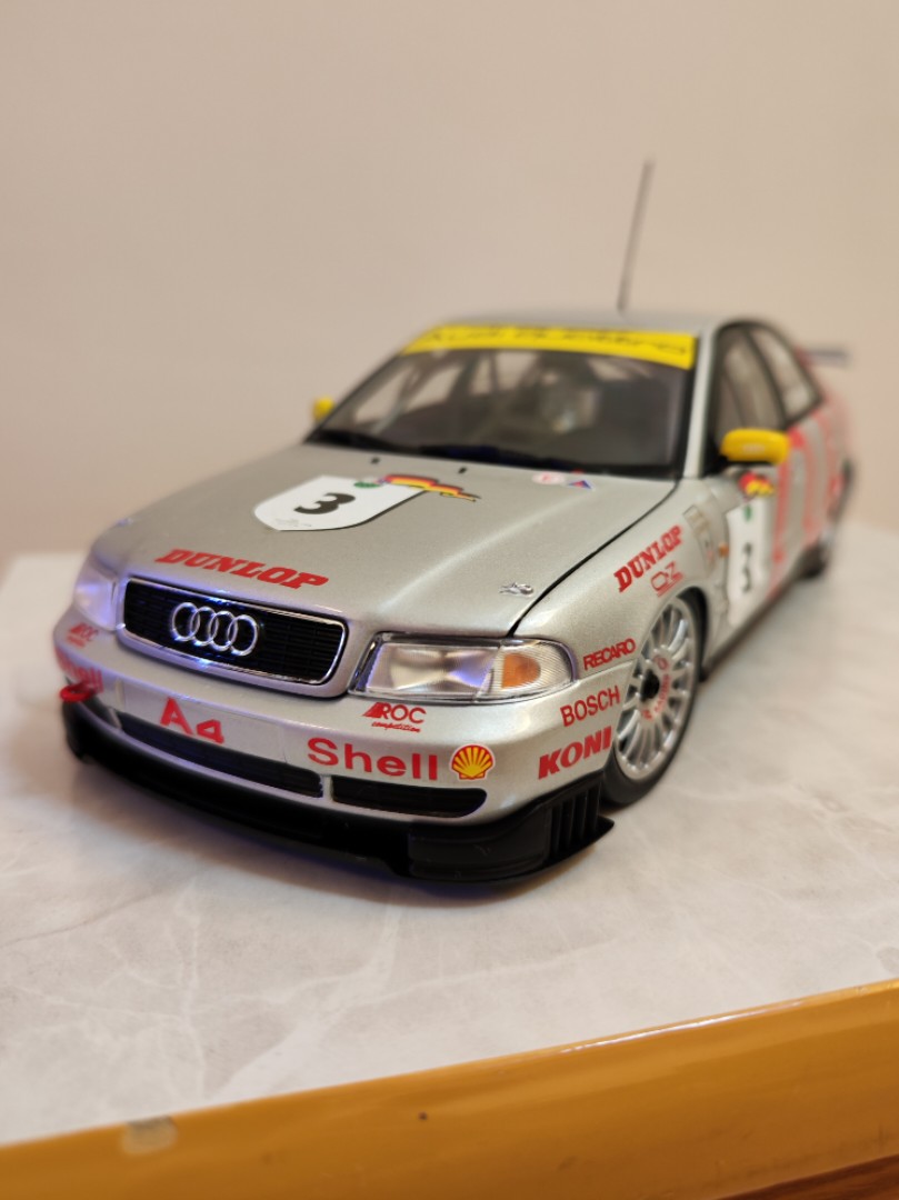 1:18 Audi A4 Quattro Super Touring #3 模型車, 興趣及遊戲, 玩具