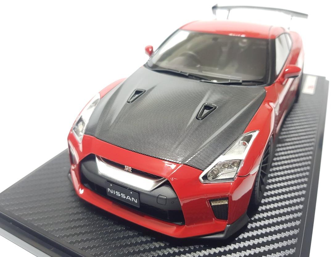 1/18 IGNITION MODEL Nissan GT-R (R35) Premium Edition Red 