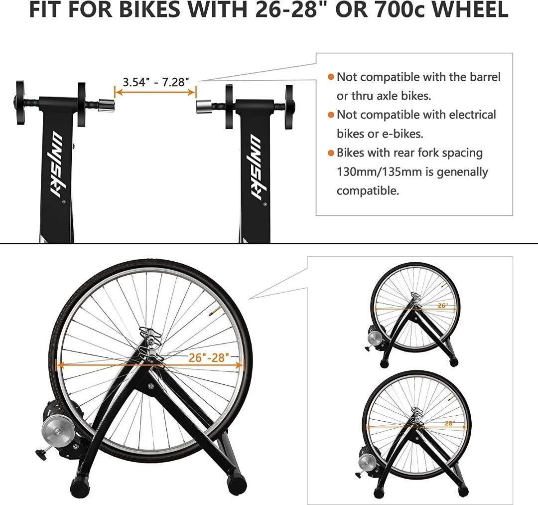 1247 Unisky Bike Trainer Stand Indoor Riding Steel Bicycle