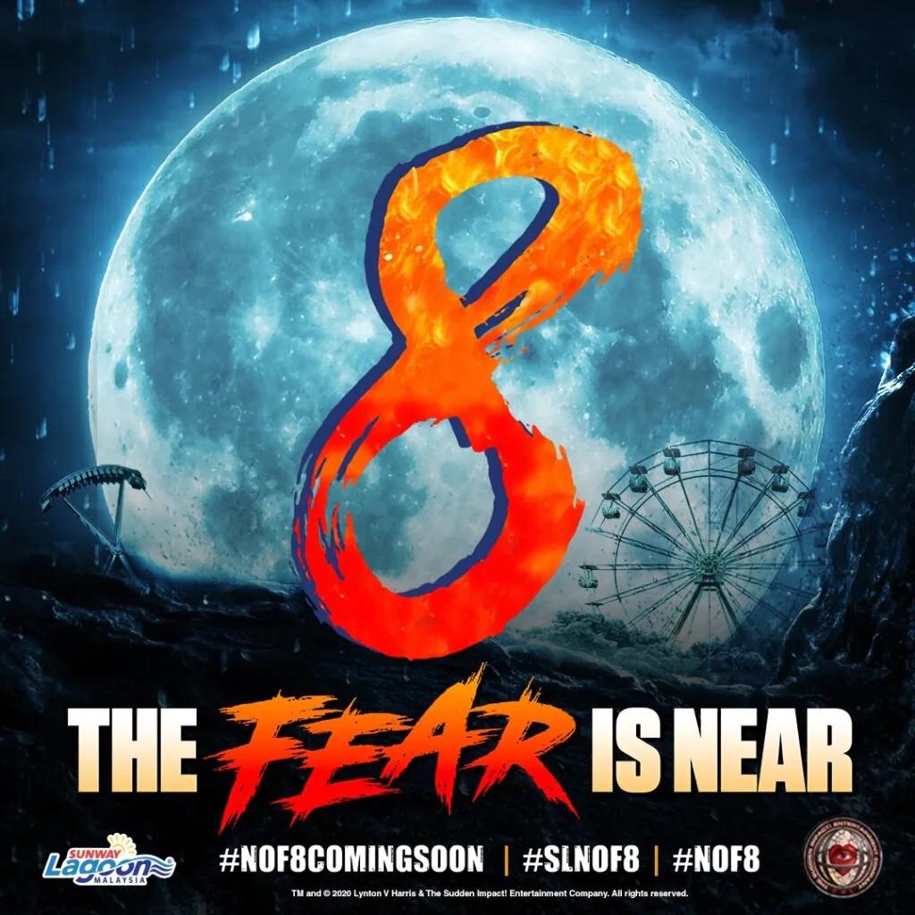 1 (ONE) ticket + Xpress Pass Sunway Lagoon Nights of Fright 8 (NOF) on