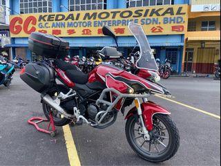 2020 Benelli Trk251 Trk 251 SE ABS Full Accessories 3 Box . versys cb250
