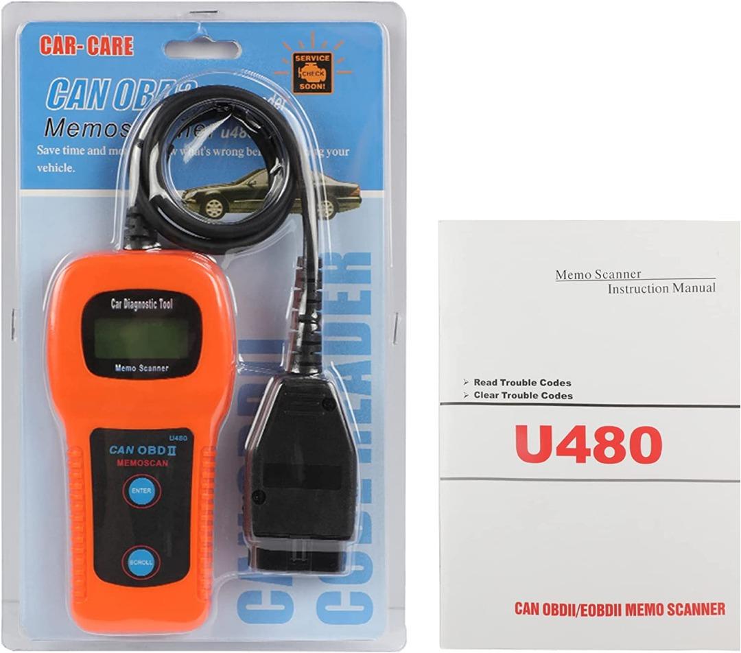 [2307] Memo Scanner OBD2 Xtool U480 CANBus OBD2 Scanner Car