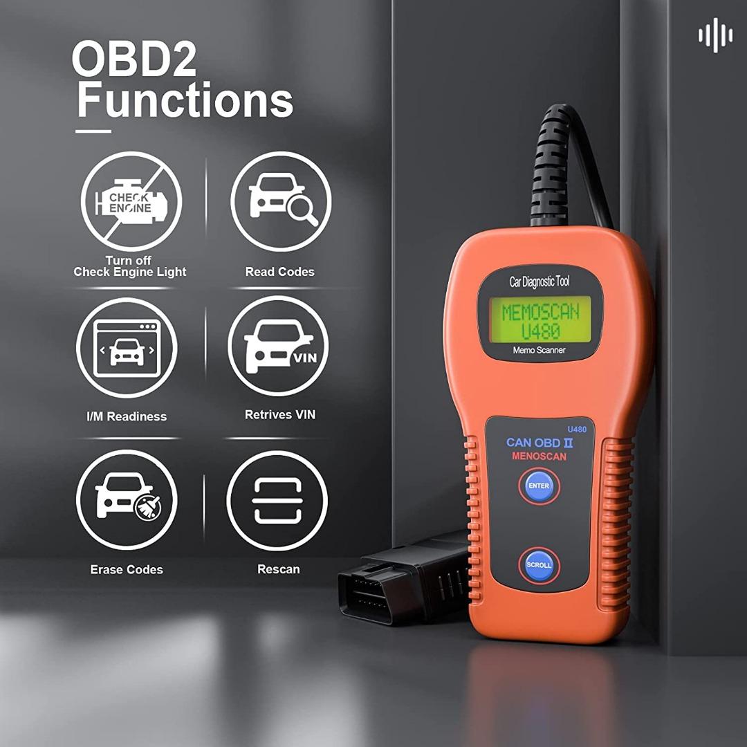 [2307] Memo Scanner OBD2 Xtool U480 CANBus OBD2 Scanner Car
