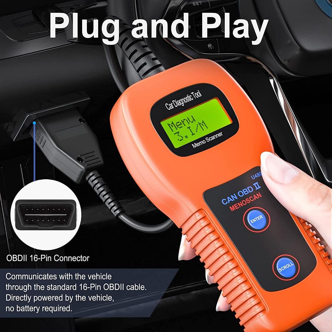 [2307] Memo Scanner OBD2 Xtool U480 CANBus OBD2 Scanner Car