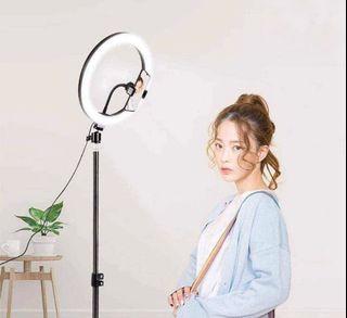 26cm Dimmable Ring Light with stand