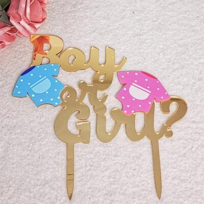 2 Types of Acrylic Sex Reveal / Gender Reveal / Boy Or Girl / He Or She
