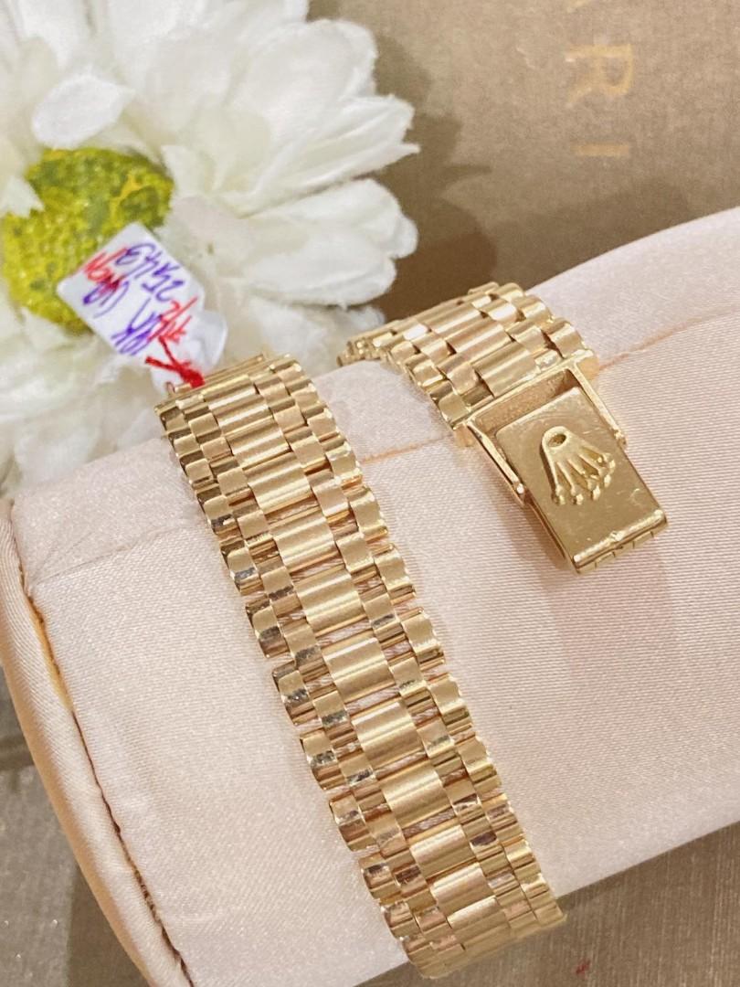 Rolex shop bracelet 18k