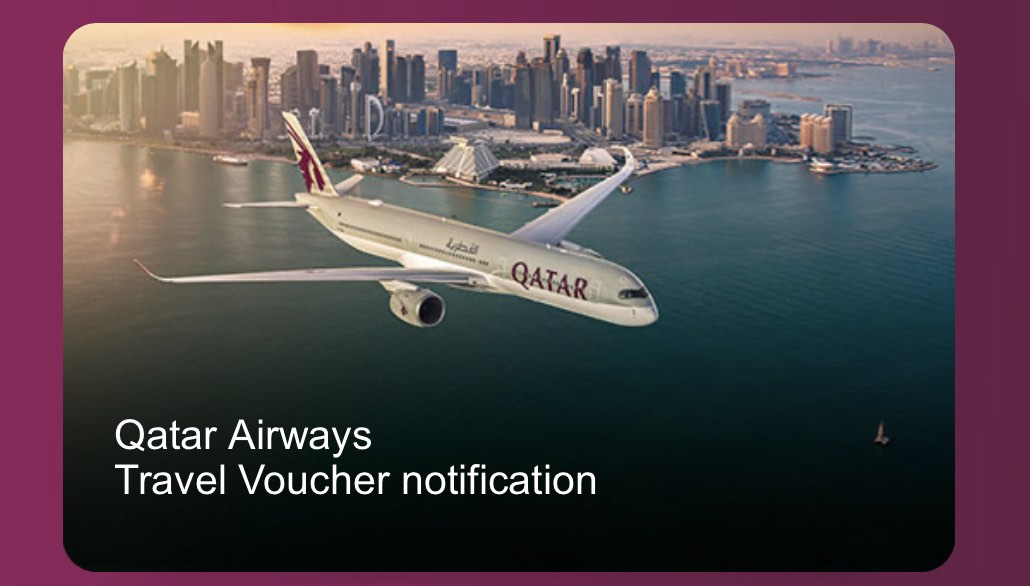 760 QATAR airways voucher, Tickets & Vouchers, Flights & Overseas