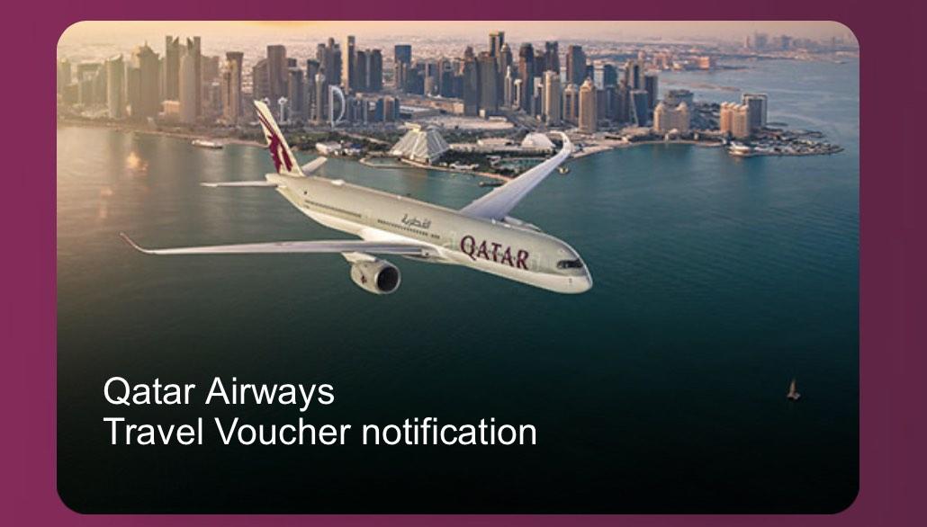 760 QATAR airways voucher, Tickets & Vouchers, Flights & Overseas