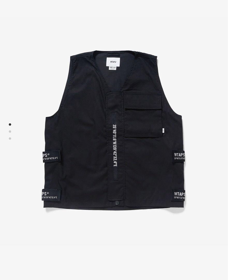現貨正貨💎官方認證鑽石商店💎 (Black 02/ Size M ) 22FW Wtaps HAGGERZ/ VEST / COTTON.  POPLIN 222WVDT-JKM01, 男裝, 上身及套裝, 背心- Carousell