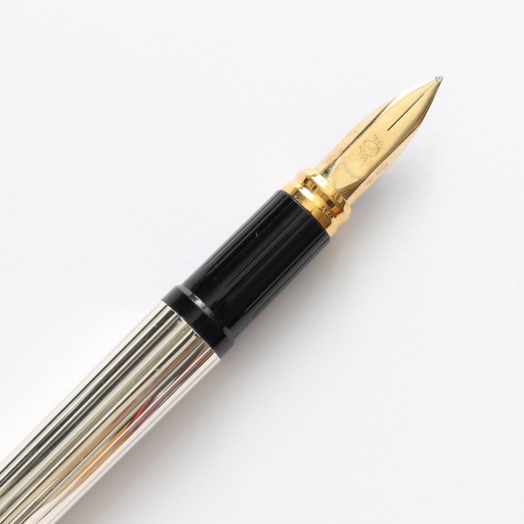 純銀S.T. Dupont Classique 2 Sterling Silver fountain pen 法國都