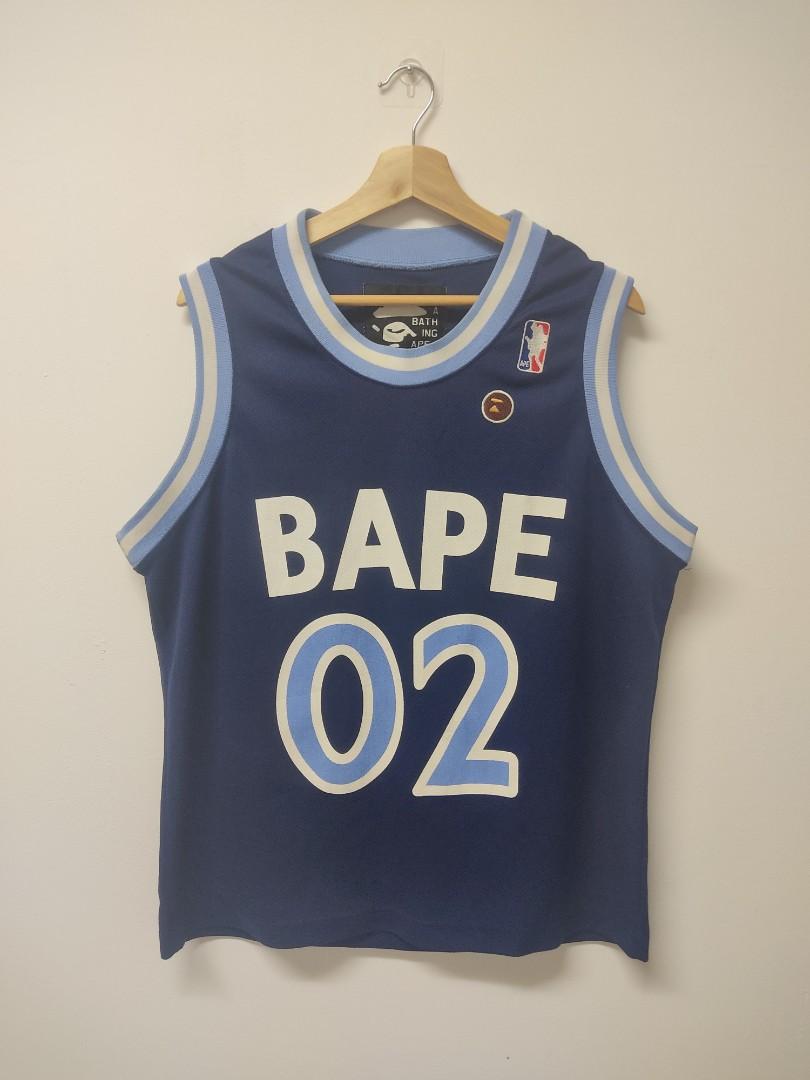 Bathing ape hotsell basketball jersey
