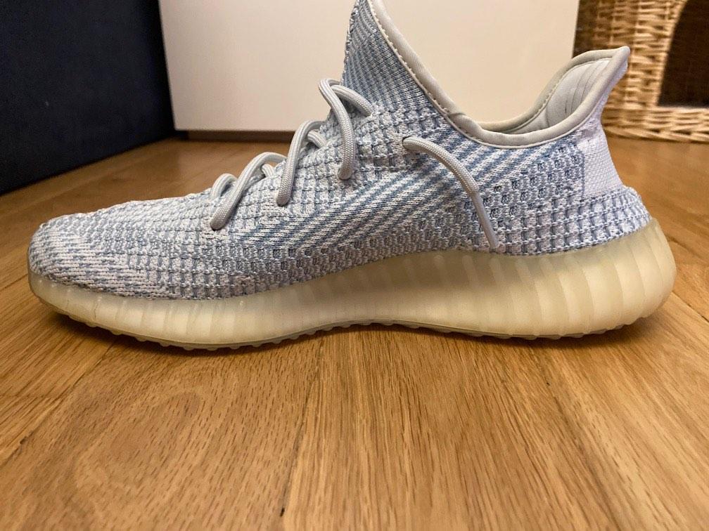 Adidas YEEZY Cloud White Men s Fashion Footwear Sneakers on