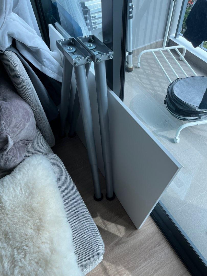 Adjustable computer table study table thyge ikea disassembled