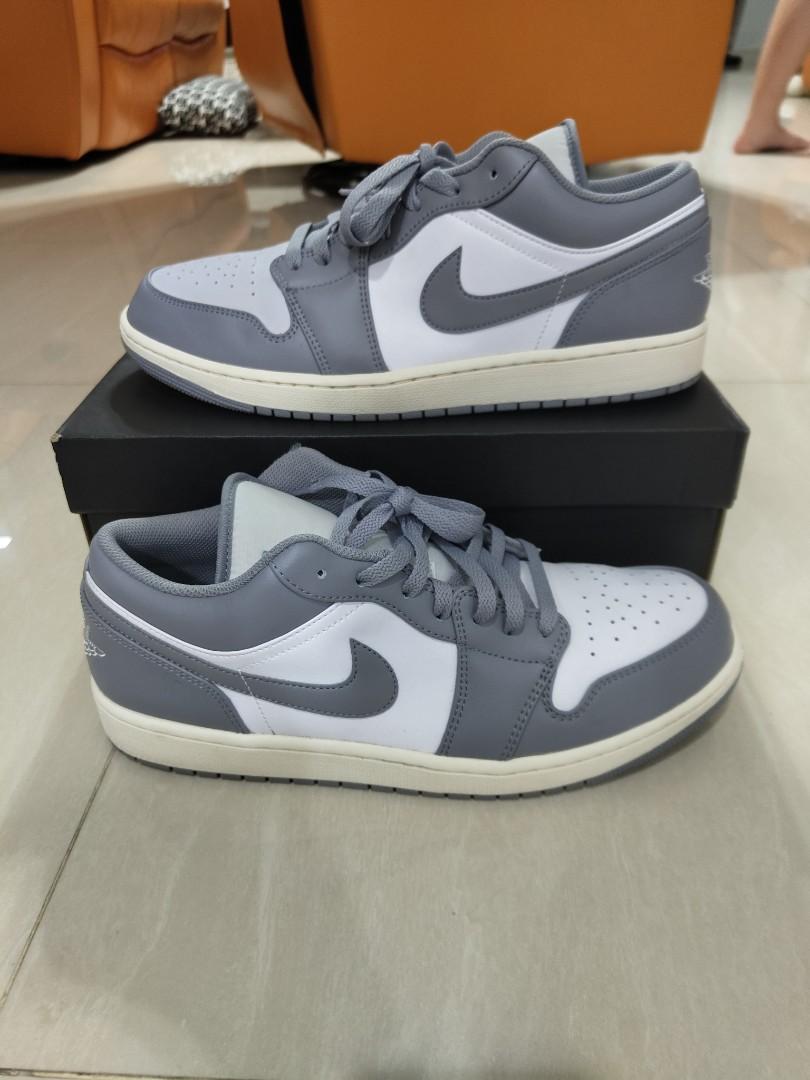 Nike air jordan best sale 1 low grey