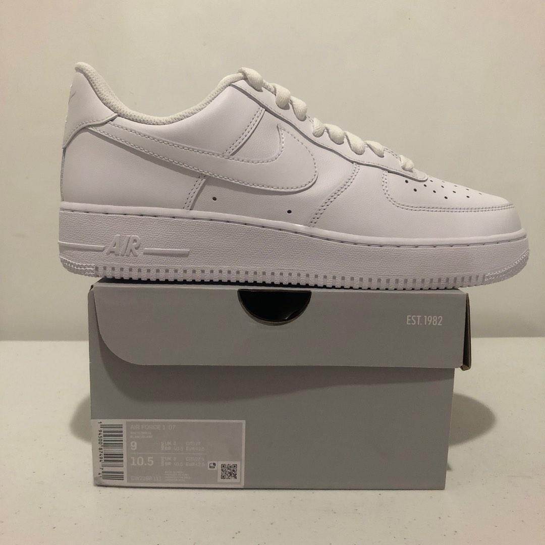 triple white airforce 1