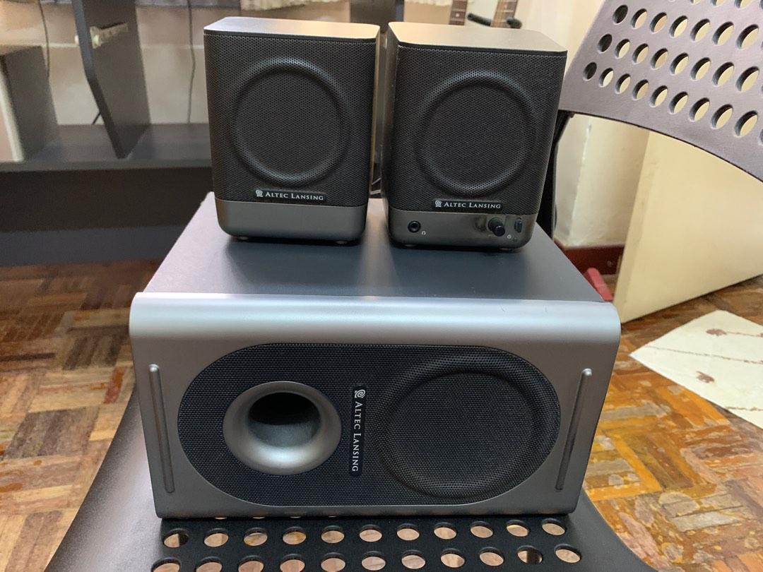 Altec lansing 221 computer speakers on sale