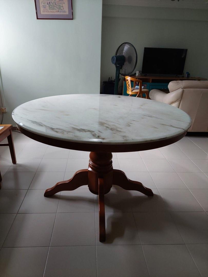 Antique Marble table, Furniture & Home Living, Furniture, Tables & Sets