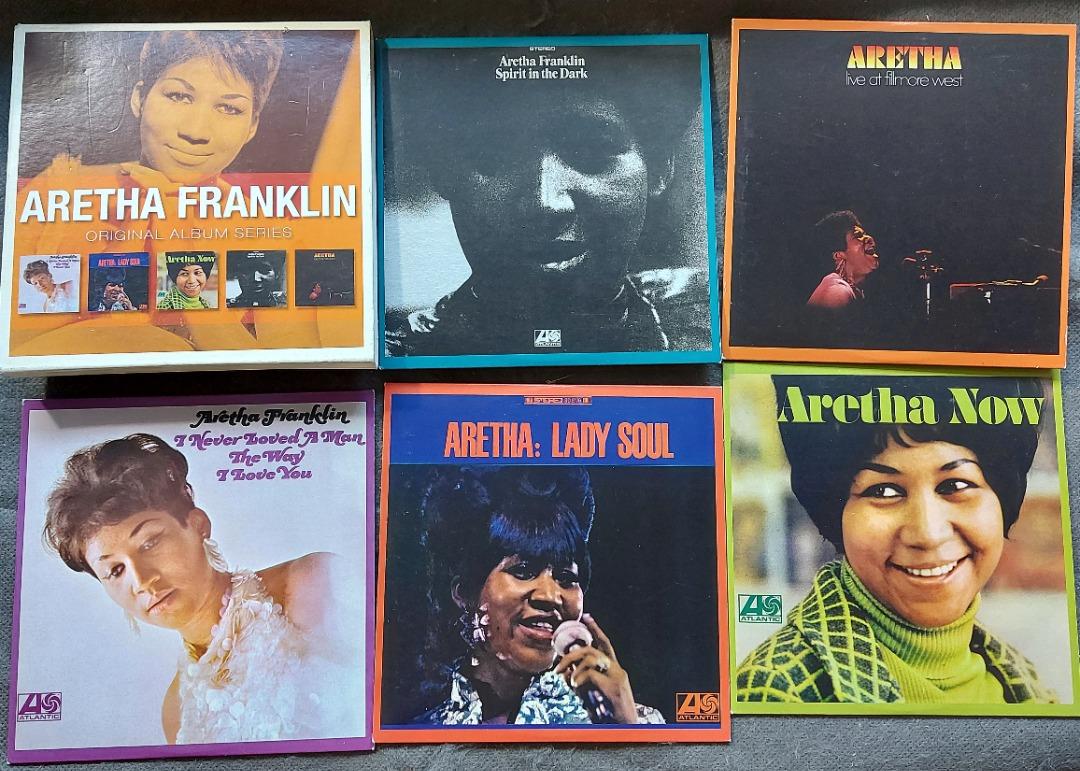ARETHA FRANKLiN - originaL aLbum series 五張專輯精選五CD box set