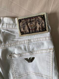 Armani Jeans Vintage White