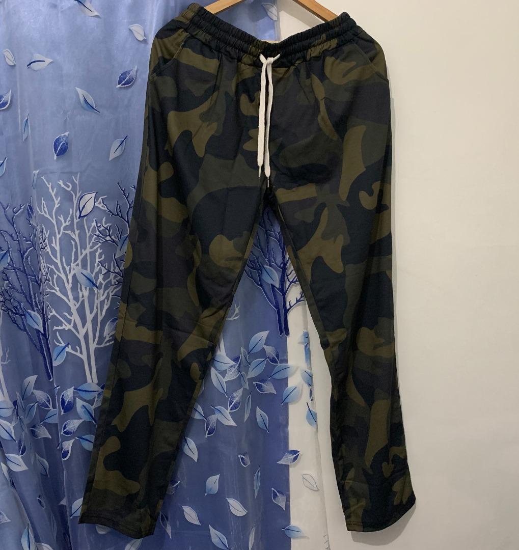 ARMY JOGGER PANTS, Men's Fashion, Bottoms, Joggers on Carousell