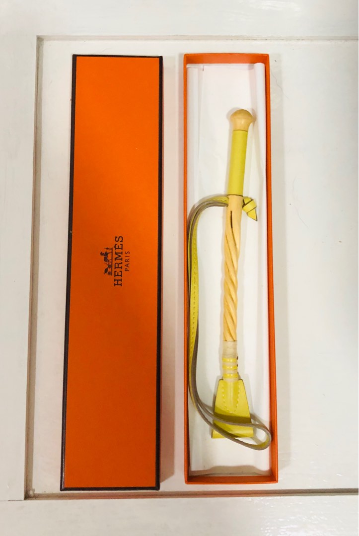 Authentic Hermes Horse Whip Bag Charm, Luxury, Accessories on Carousell