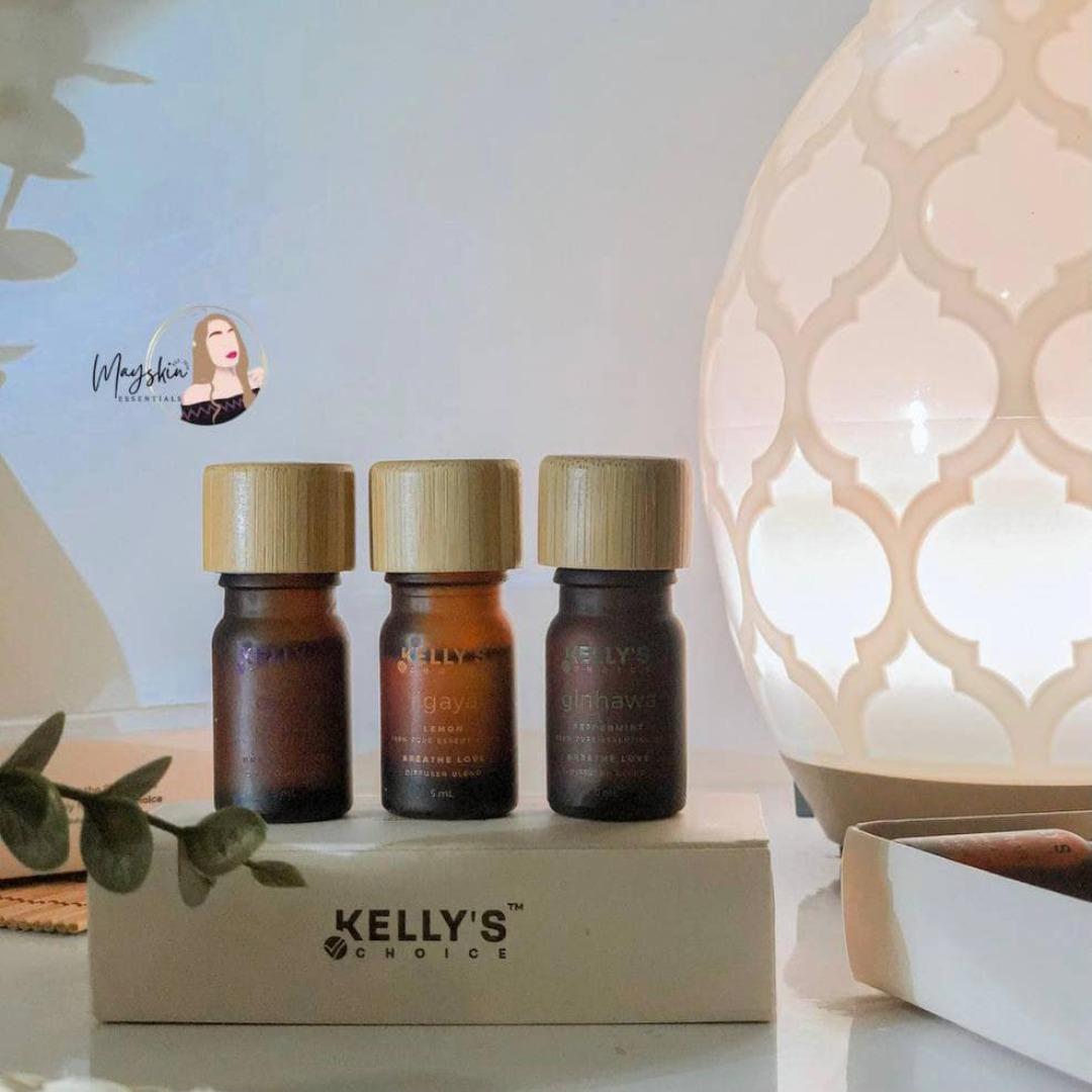 Authentic Kelly's Choice Breathe Love Diffuser Set, Furniture & Home ...