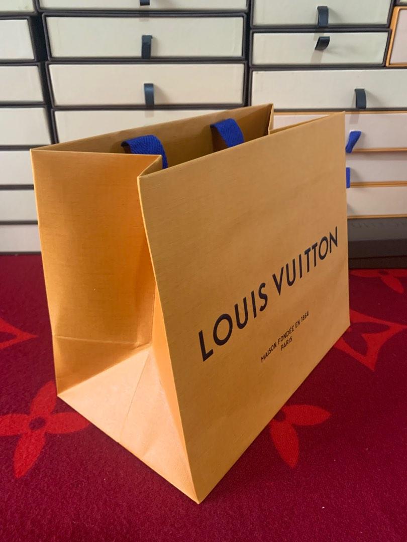 Authentic lv paper bag, Luxury, Bags & Wallets on Carousell