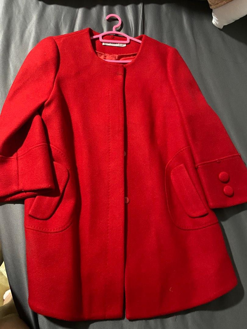 Cute discount red coat