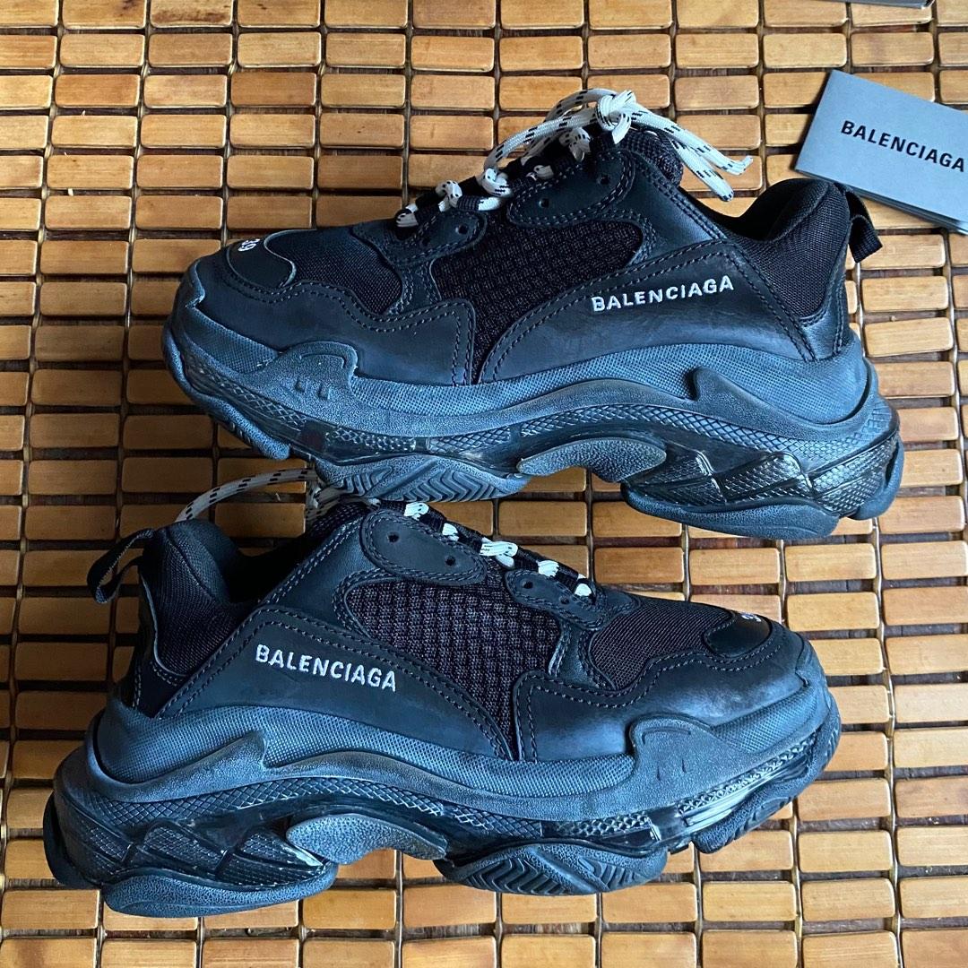 Balenciaga triple shop s dirty black