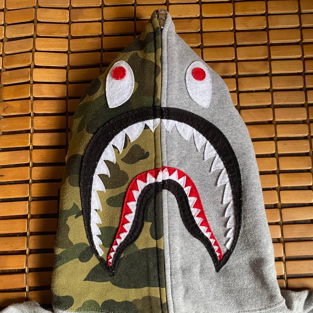 Bape shop shark grey