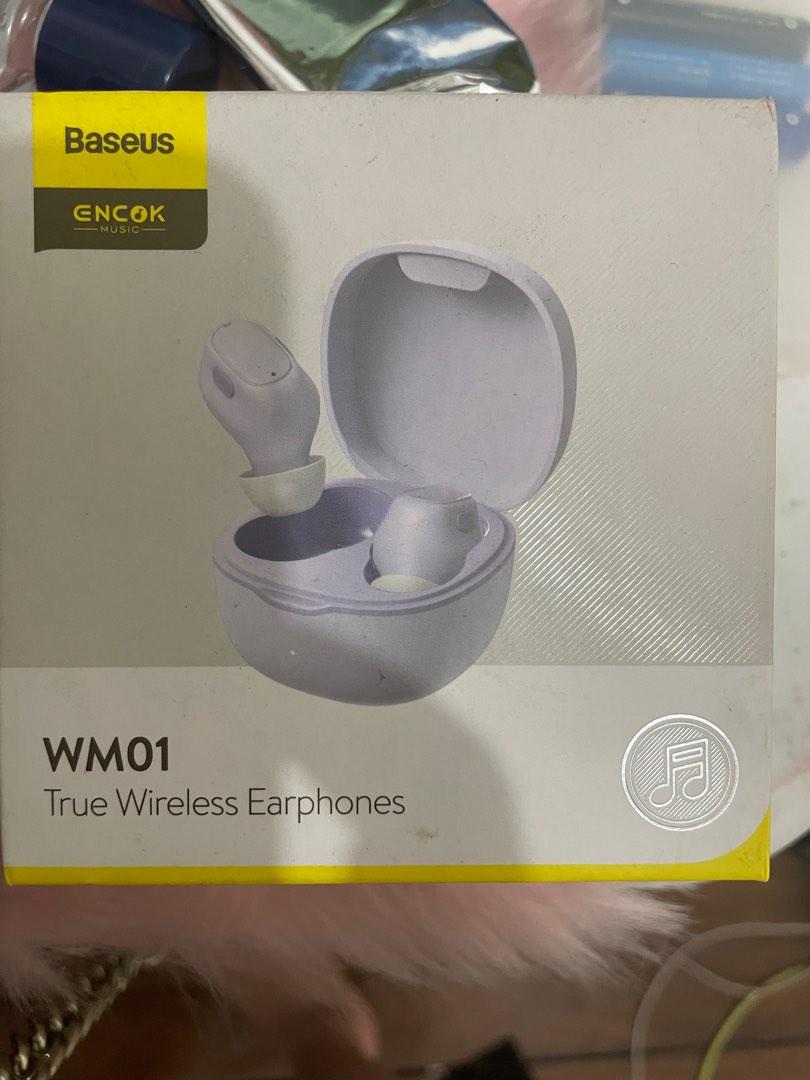 Baseus wm01 earphones in ear read description (Category: Earphones) located in Valenzuela. Submitted by borahaejin (Listing ID 1189345642, Image 2). Description: Fixed price 399 php! Lalamove/ Ggx shipping from manila Orig price 650 php With box Ctype charger Shipping fee c/o buyer Pay as you order Gcash or BpI.