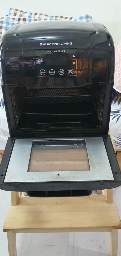 Baumann Multi Air Fryer with Rotisserie, TV & Home Appliances, Kitchen