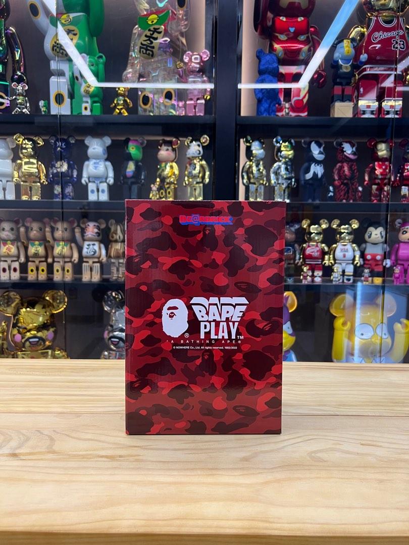 エンタメ その他BAPE BE@RBRICK CAMO TIGER 100&400％ RED - その他