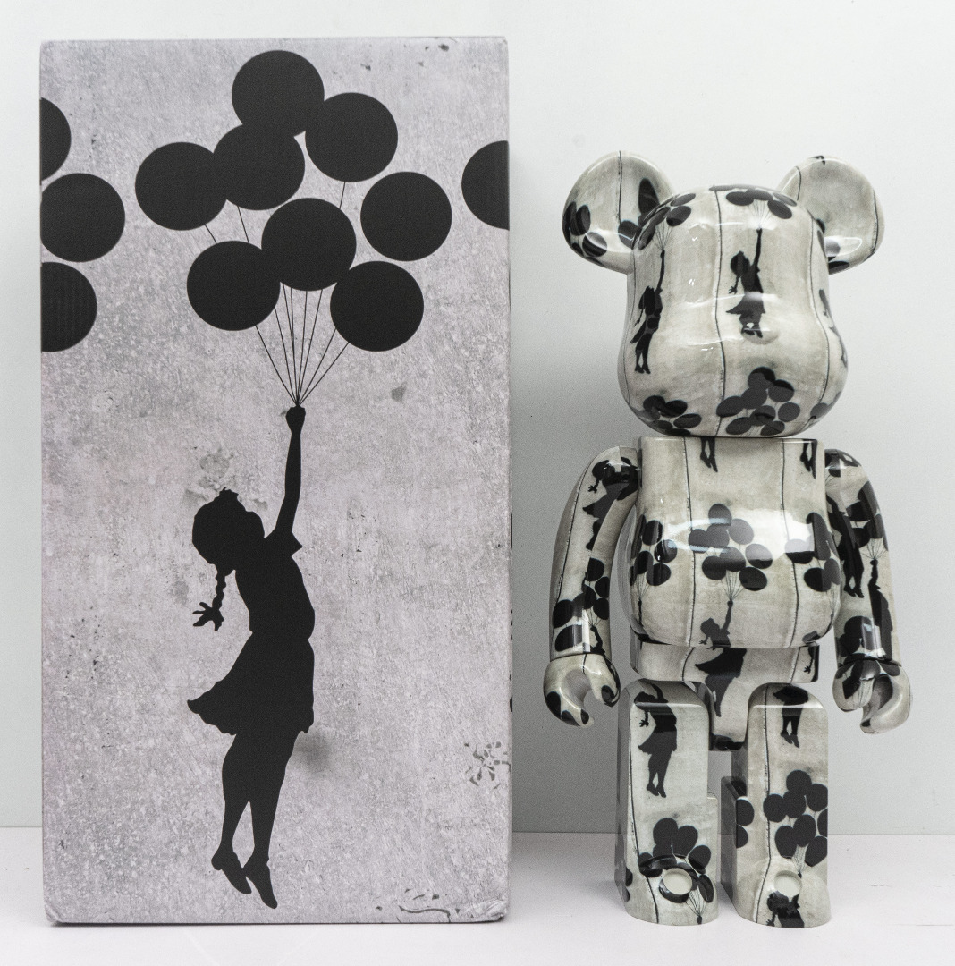 BERBRICK Bearbrick Banksy Flying Balloons Girl 1000 Brand New in