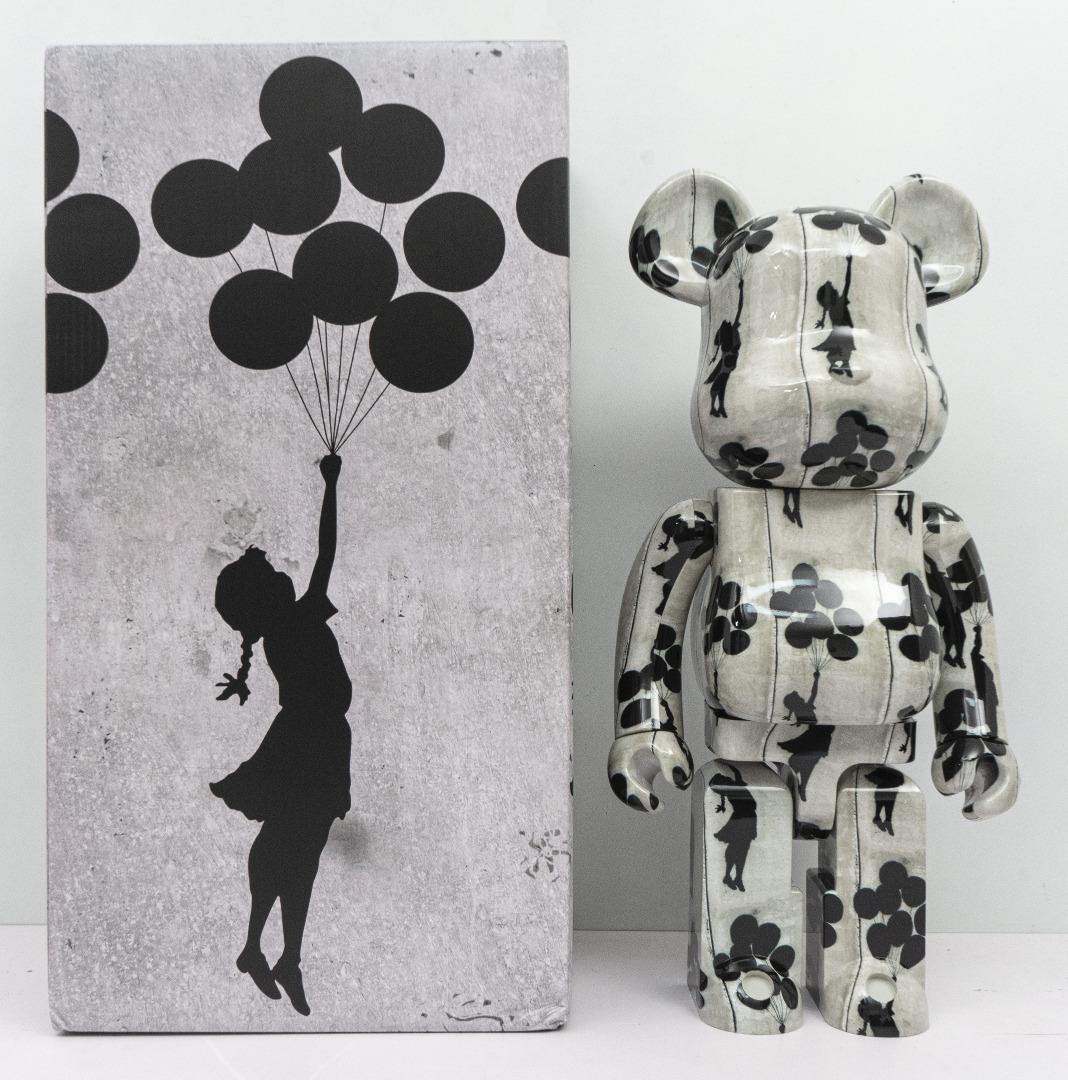 BE@RBRICK Bearbrick Banksy Flying Balloons Girl 1000% Brand New in Brown Box