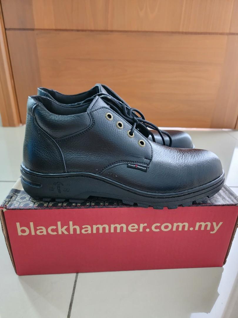 Black Hammer Safety Shoes, Men's Fashion, Footwear, Boots on Carousell