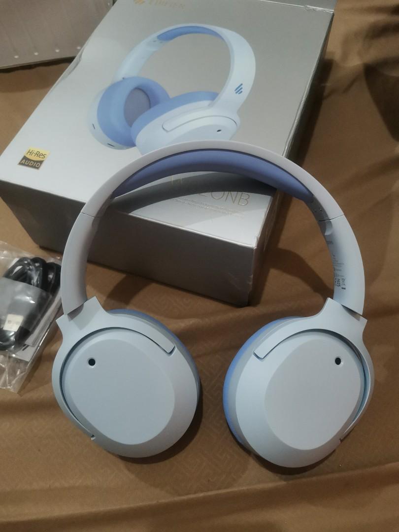 Blue Edifier W820NB Bluetooth with Noise Cancellation, Audio ...