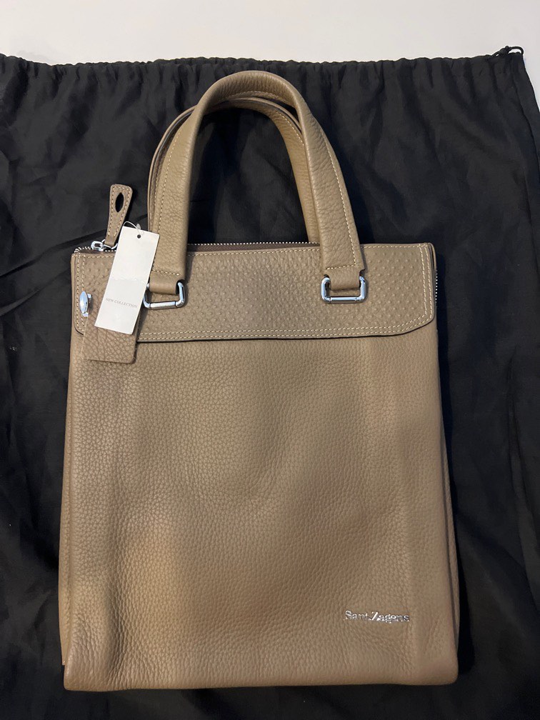 BNWT! New! Sant Zagens Real Leather tote bag, Women's Fashion, Bags ...