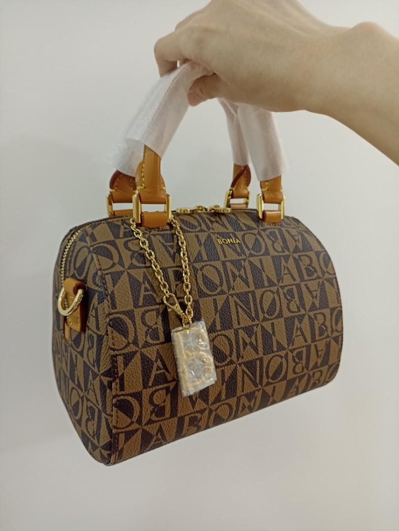 Monogram Satchel worthy Bag BONIA International