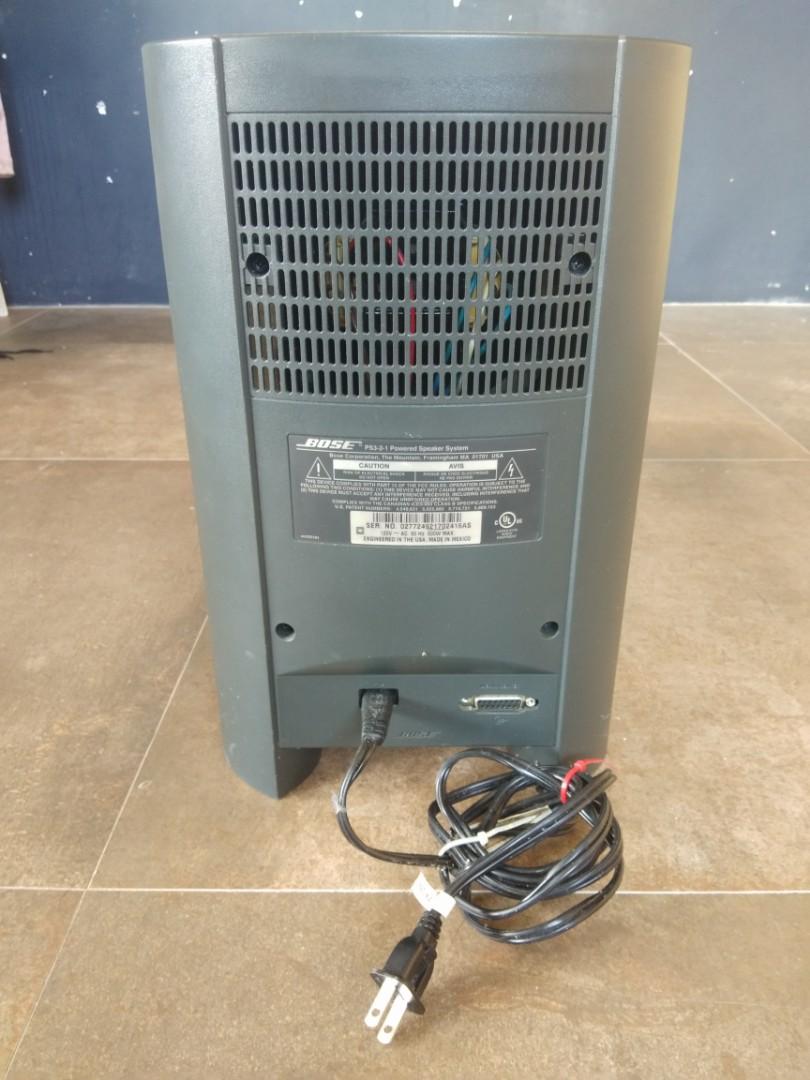 Bose PS321 Powered Speaker System, Audio, Soundbars, Speakers