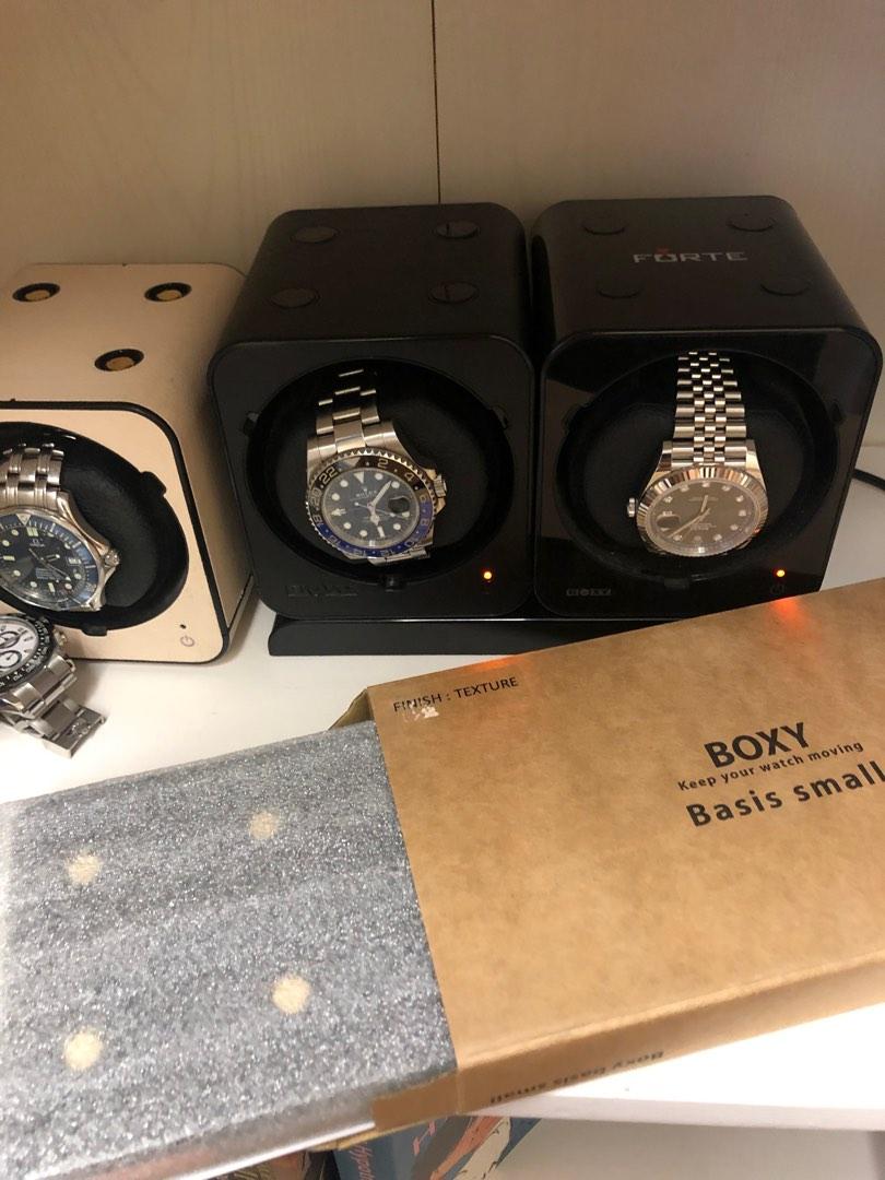Boxy Watch Winder Power extension station 2, Men's Fashion, Watches