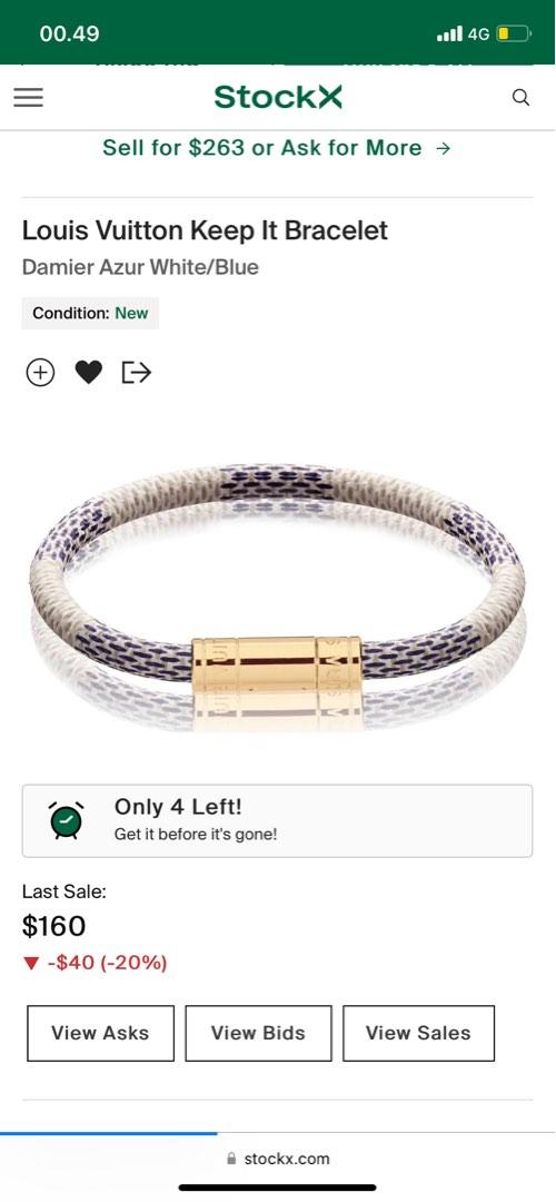 Louis Vuitton Gelang Premium, Fesyen Wanita, Perhiasan di Carousell