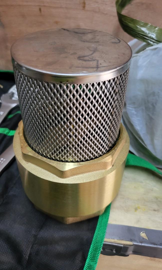 Brass Foot Valve 3", Commercial & Industrial, Construction & Building