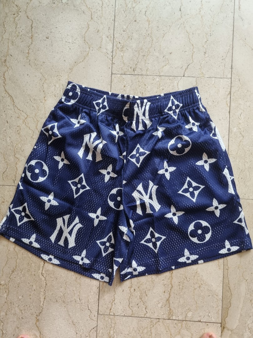 Louis Vuitton Mesh Accent Mini Shorts