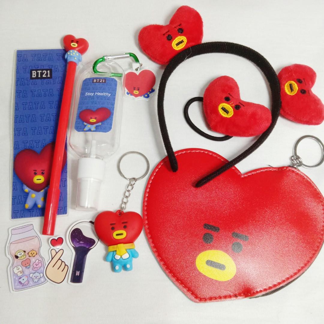 BTS BT21 Tata Merch Bundle Hobbies Toys Memorabilia Collectibles BTS BT21 Tata Merch Bundle Hobbies Toys Memorabilia Collectibles